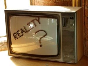 Reality ? written on tv