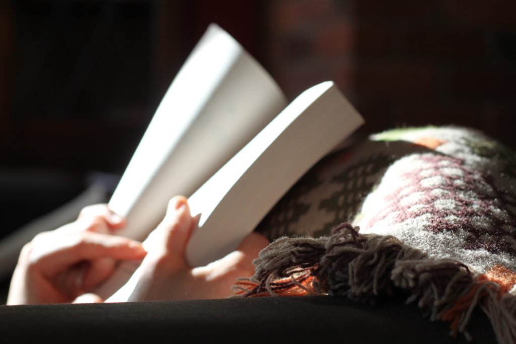 hands opening book