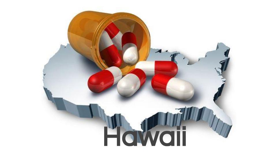 Pills on US and Hawaii