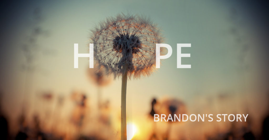 Dandelion and the word Hope Brandon's Story