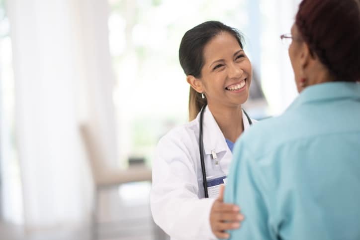 provider meeting with patient