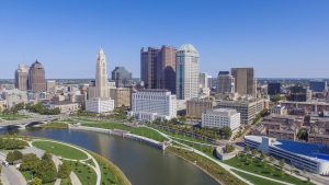 Columbus city view