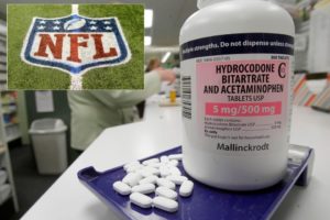 Shh, no one tell the NFL that painkillers are addictive!
