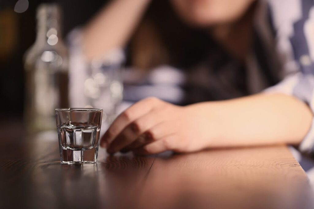 individual experiencing the dangers of mixing gabapentin and alcohol